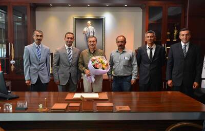 BELEDİYE İŞ, YENİ YÖNETİMİYLE ATAÇ'I ZİYARET ETTİ